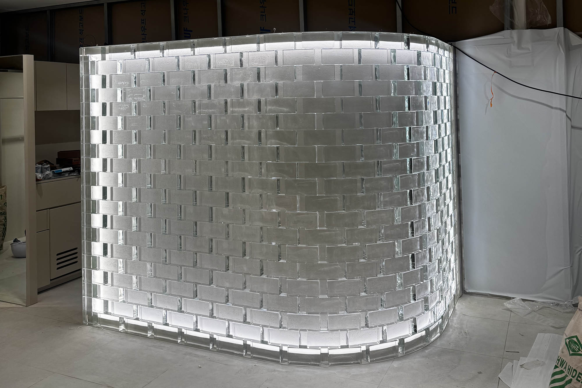 Glass-brick Interior Design - Lotte Jamsil